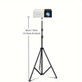 Adjustable Universal Projector Tripod – 43" to 82" Aluminum Stand for Projectors, Cameras & Phones