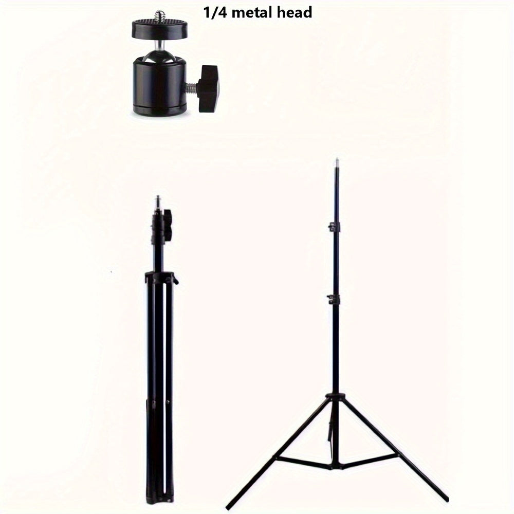 Adjustable Universal Projector Tripod – 43" to 82" Aluminum Stand for Projectors, Cameras & Phones
