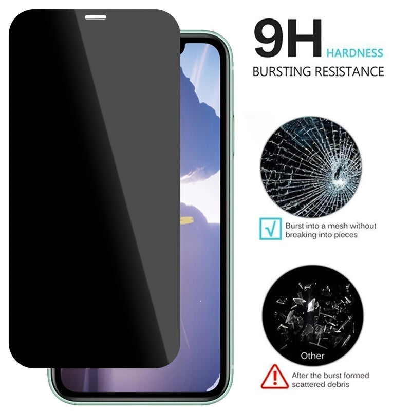 Privacy Screen Protector for iPhone – Anti-Spy Tempered Glass for iPhone 17 to 7 Series