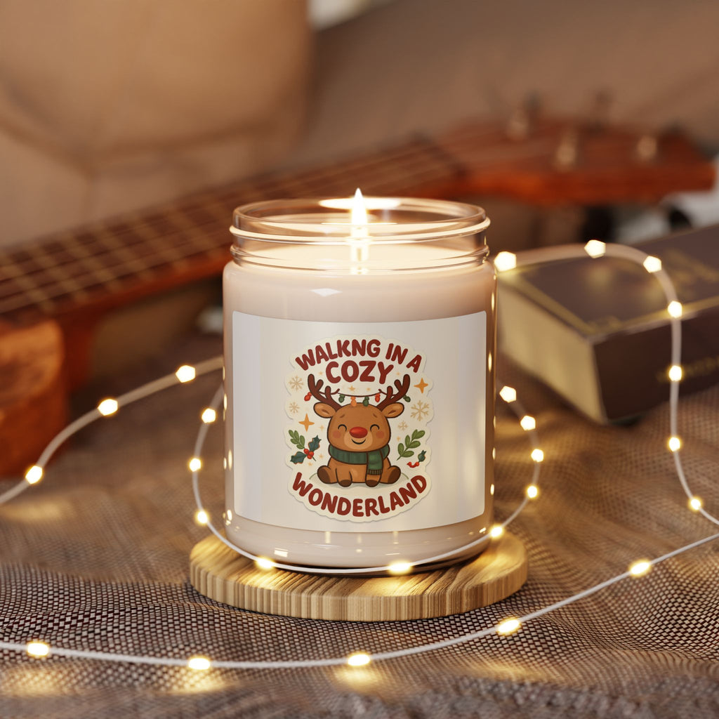 Cozy Wonderland Soy Candle 9oz – Scented Holiday Candle