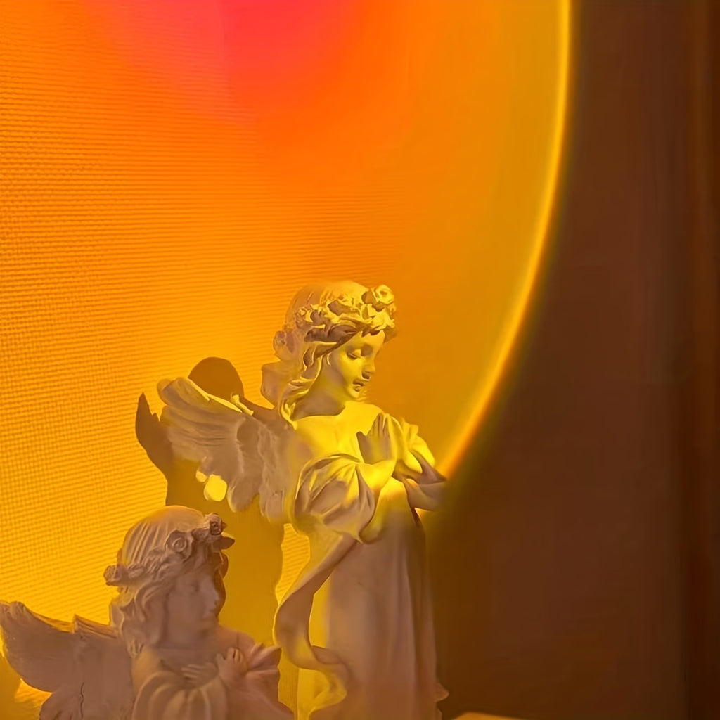Sunset Projection Lamp – Romantic LED Ambient Light for Home Décor