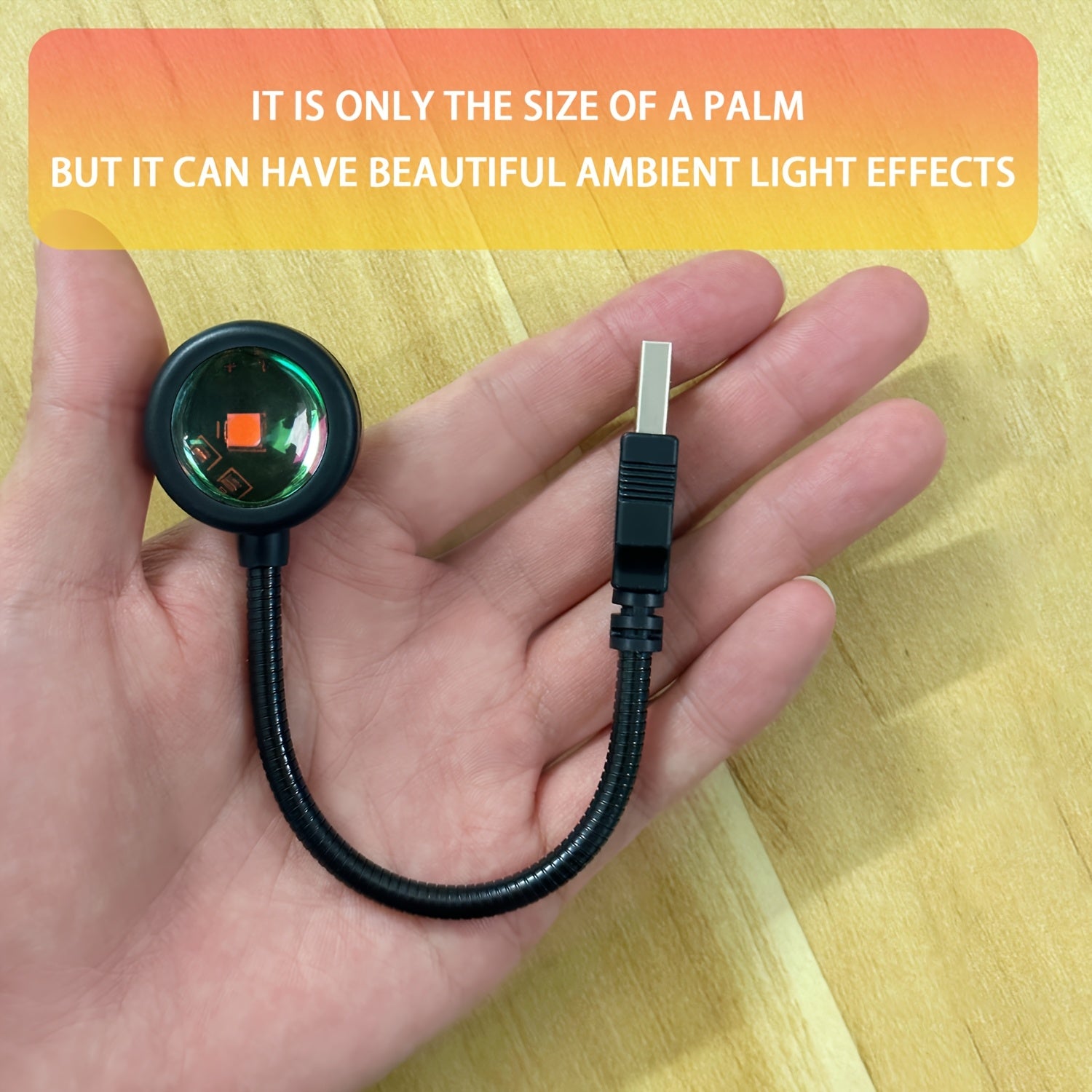 Sunset Projection Lamp – Romantic LED Ambient Light for Home Décor