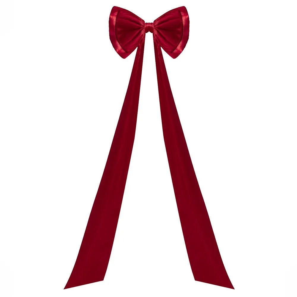 Christmas Bow Double Layer Large – Satin Style Tree Ornament