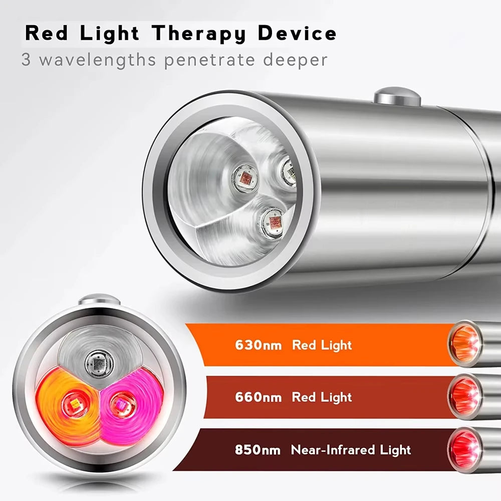 Red Light Therapy Device – Infrared LED for Pain Relief & Skin Tightening