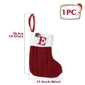 Christmas Alphabet Knit Stockings – Tree Ornaments & Holiday Decor