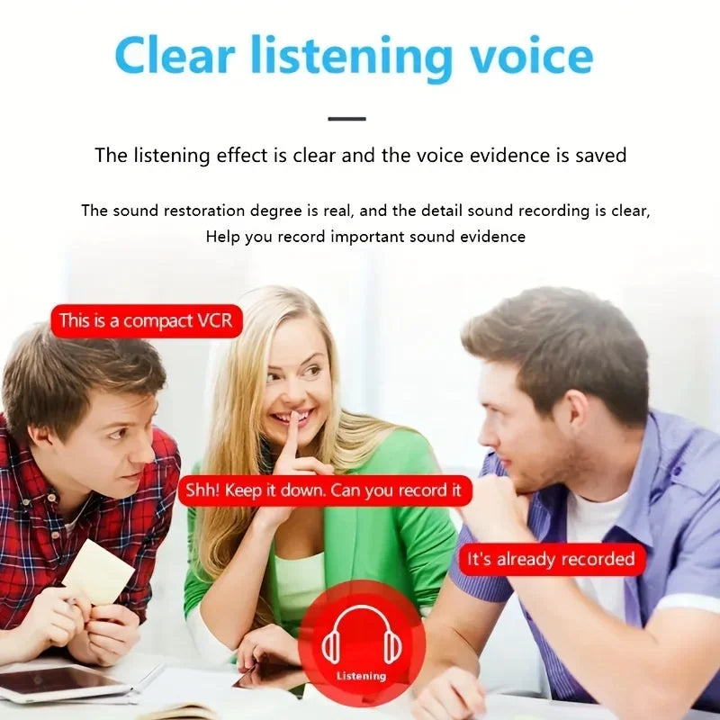 Smart Home Security Camera - Small CCTV with Night Vision & Motion Detection