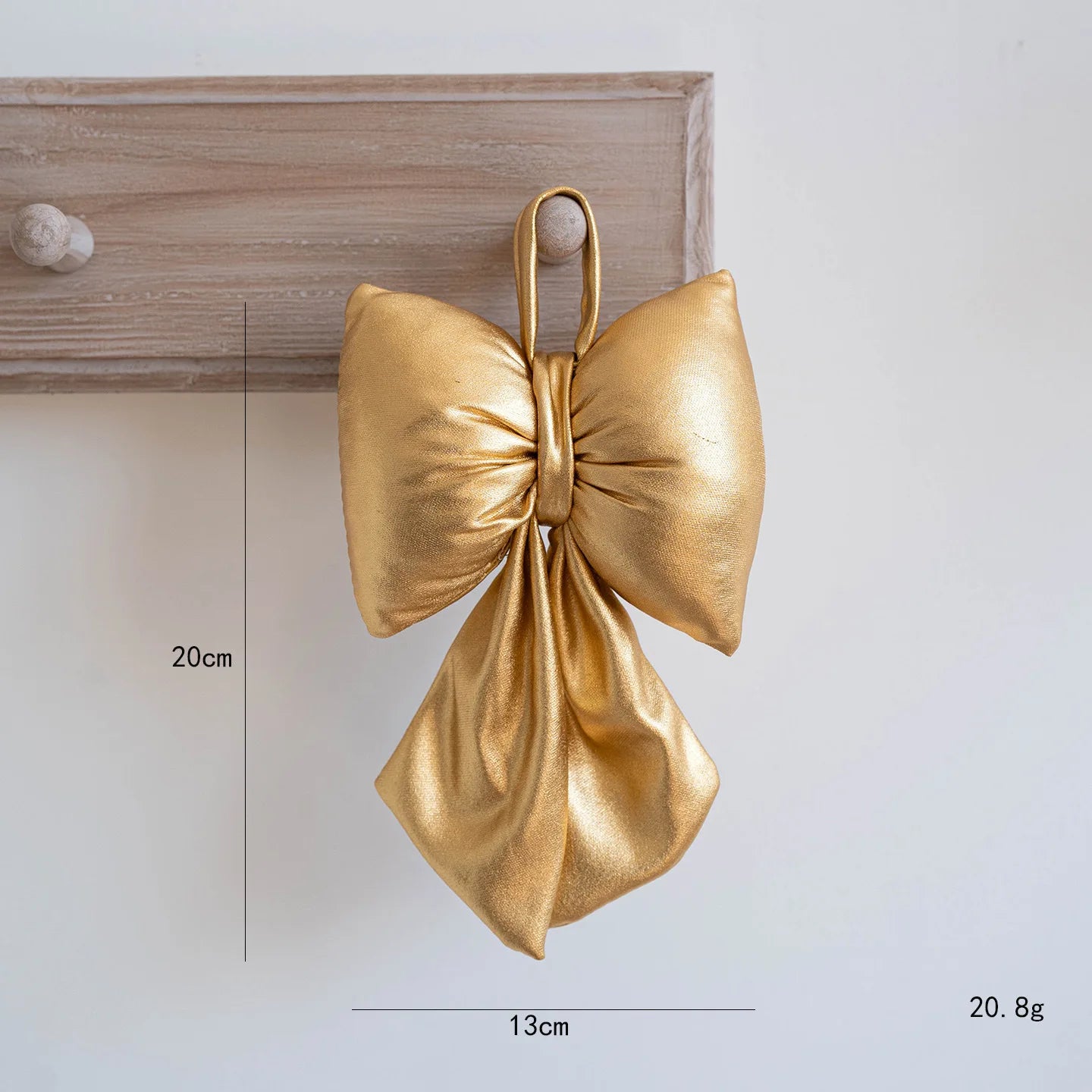 Christmas 3D Sequin Bow Decoration