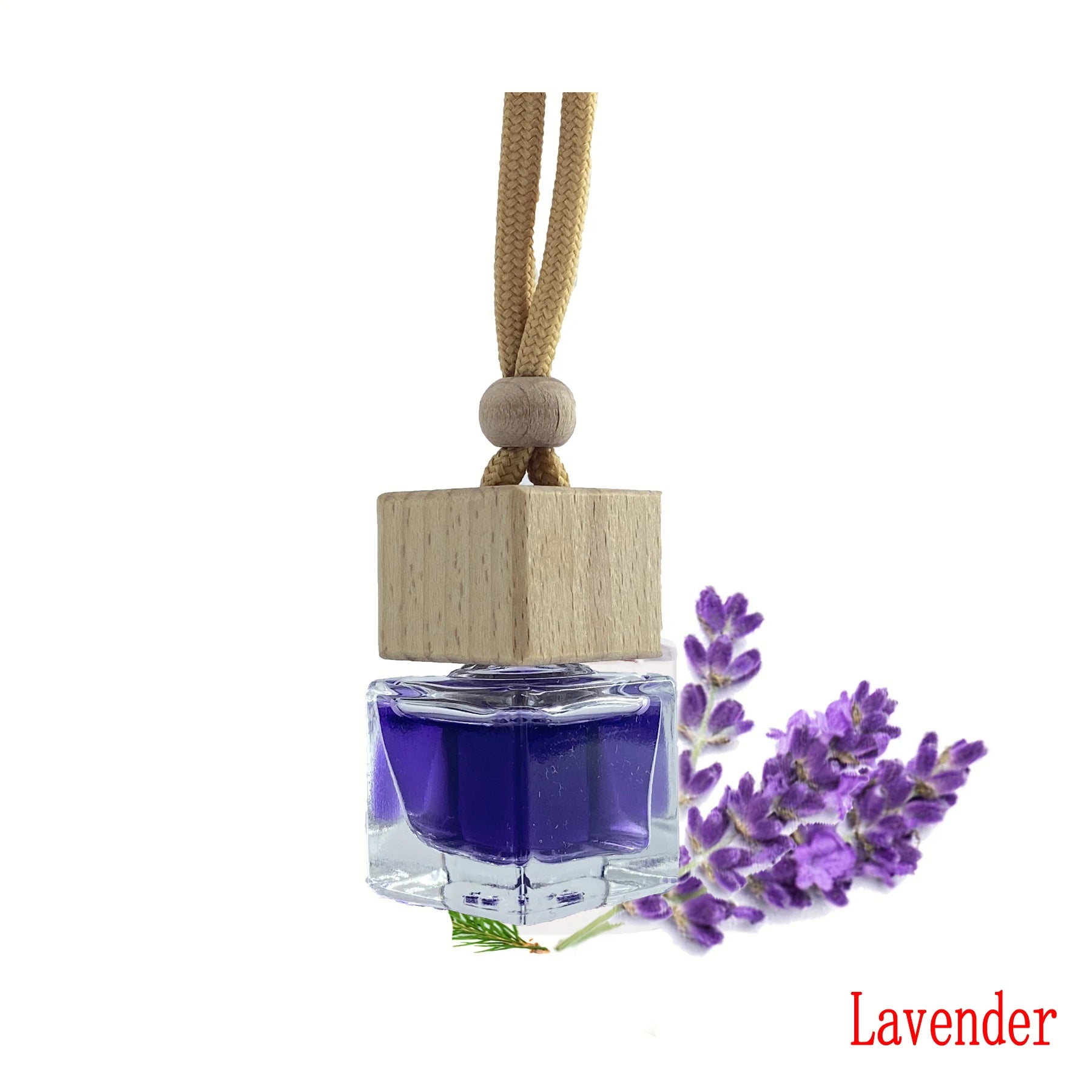 Car Perfume Pendant with Essential Oil – Universal Car Air Freshener Decoration
