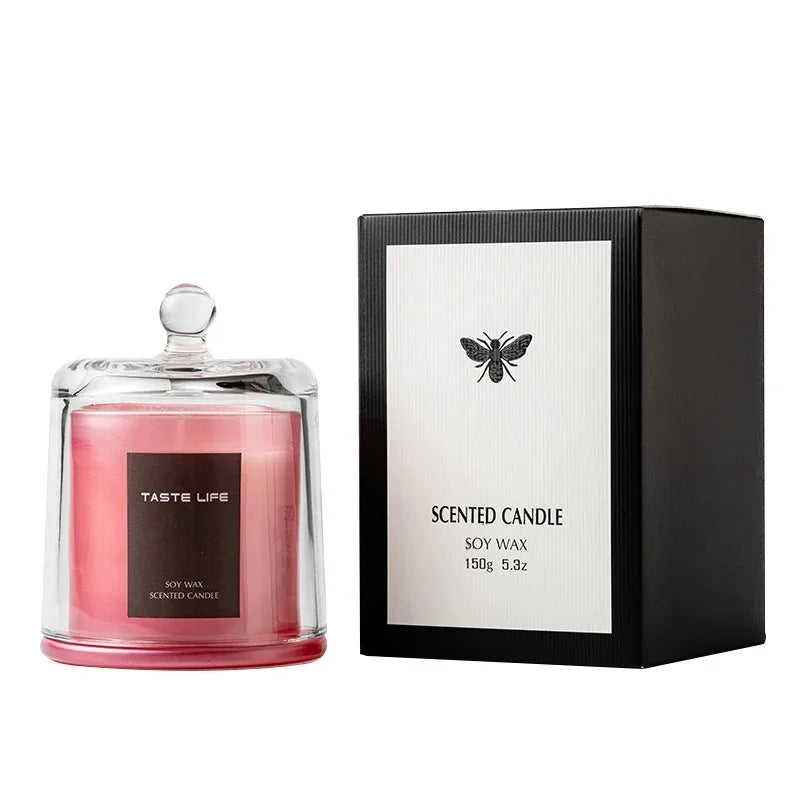 40-Hour Jar Scented Candle – Natural Soy Aromatherapy Candle for Home & Gifts