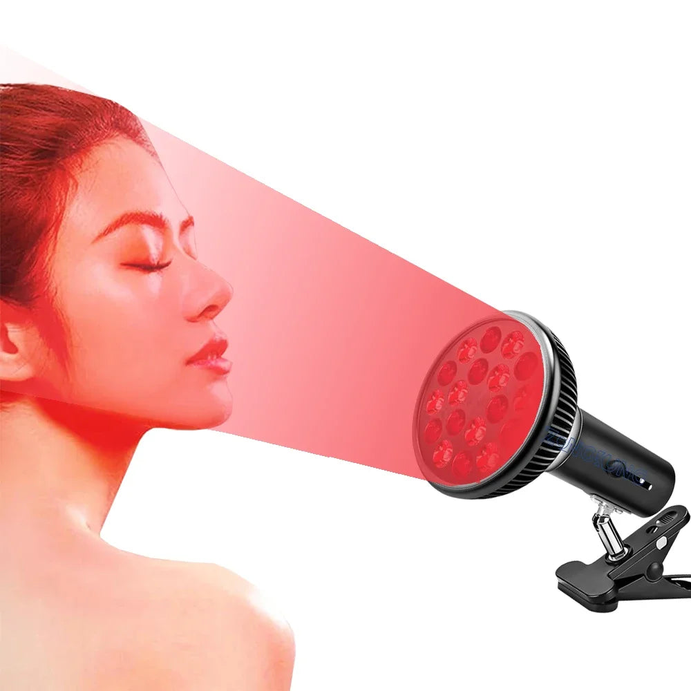 54W Red Light Therapy Lamp – 660nm & 850nm Infrared for Skin & Pain Relief