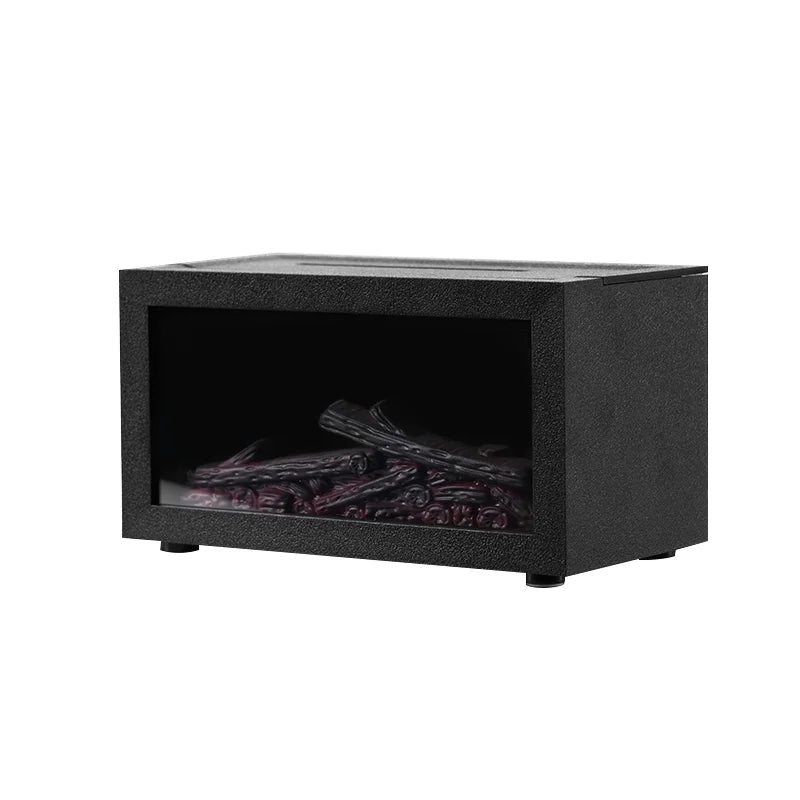 3D Flame Effect Aroma Humidifier – Mini Fireplace Essential Oil Diffuser