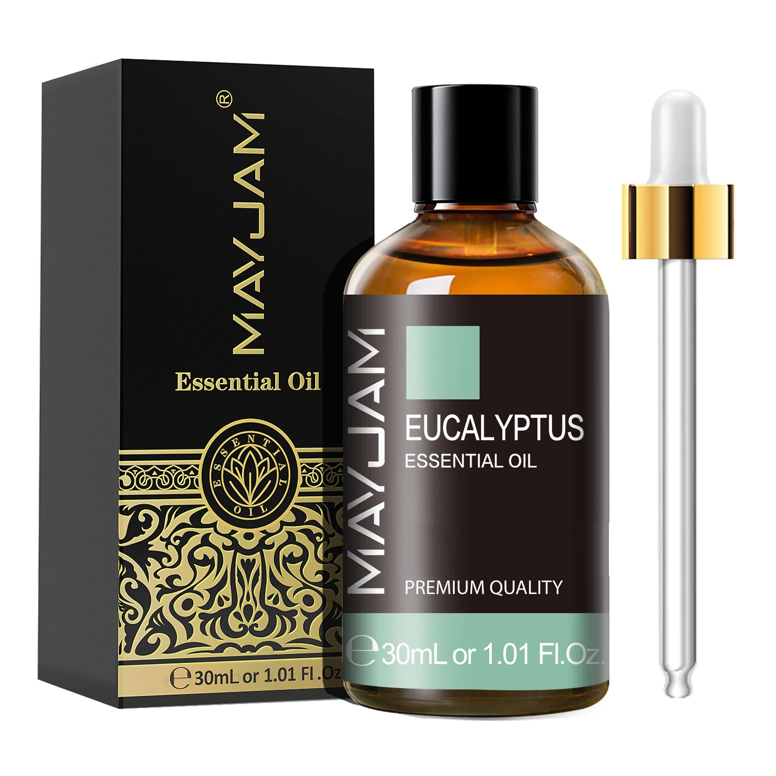 MAYJAM 30ml Aromatherapy Essential Oil – Lavender, Vanilla, Jasmine, Eucalyptus, Peppermint