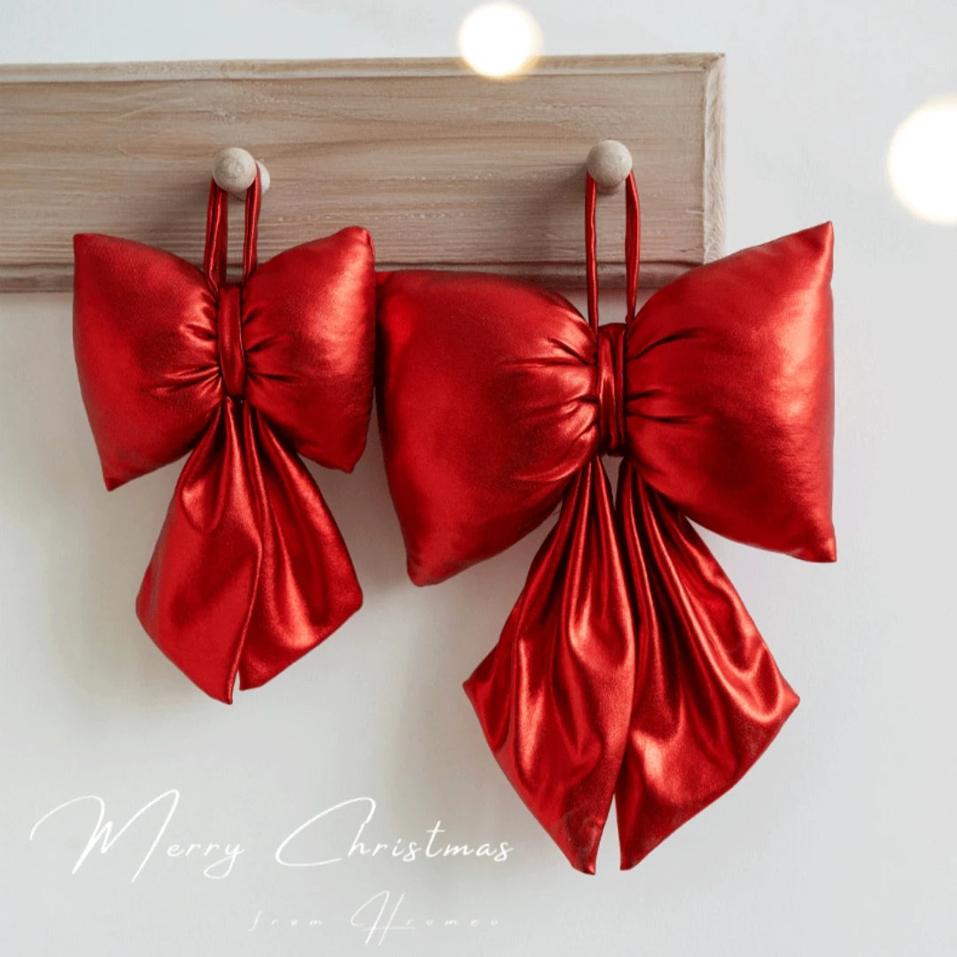 Christmas 3D Sequin Bow Decoration