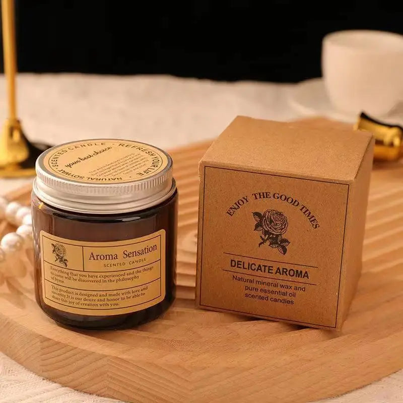 Smokeless Aromatic Soy Wax Candle – Handmade Scented Candle for Weddings & Parties