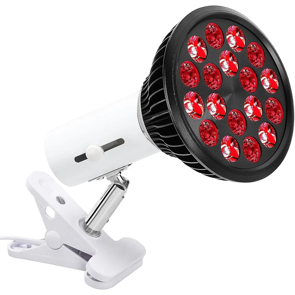 54W Red Light Therapy Lamp – 660nm & 850nm Infrared for Skin & Pain Relief