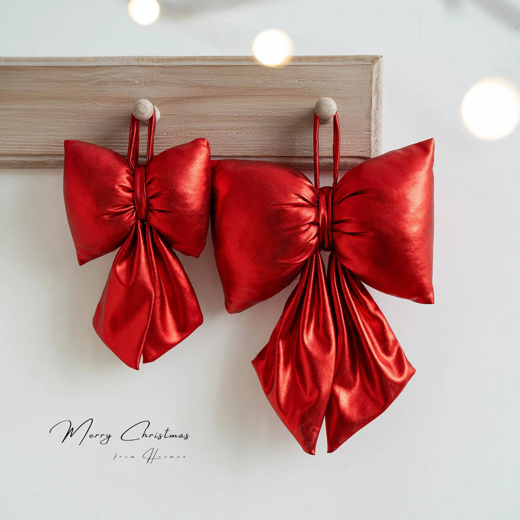 Christmas 3D Sequin Bow Decoration