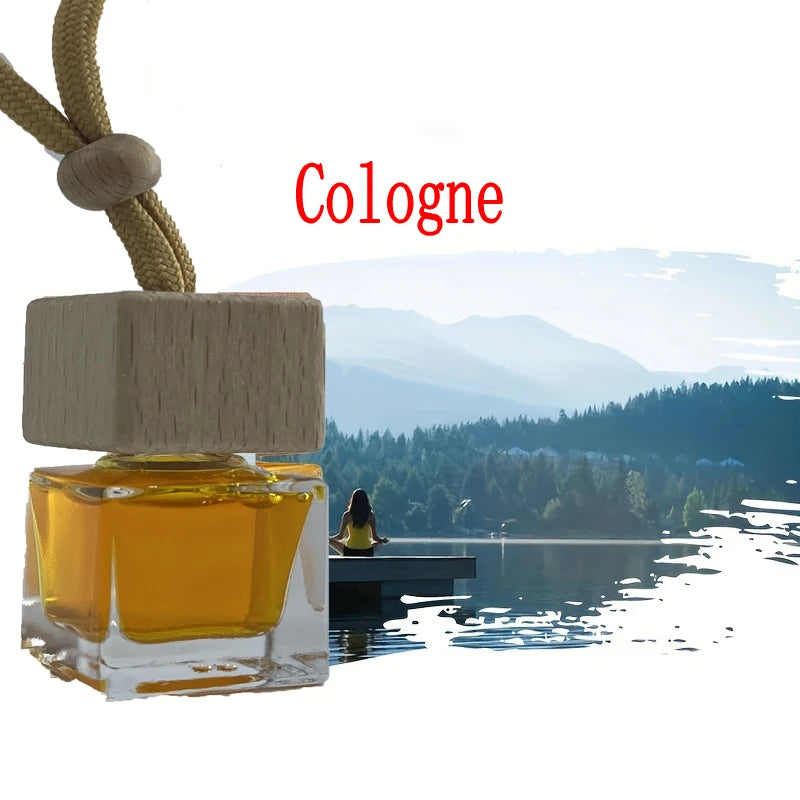 Car Perfume Pendant with Essential Oil – Universal Car Air Freshener Decoration