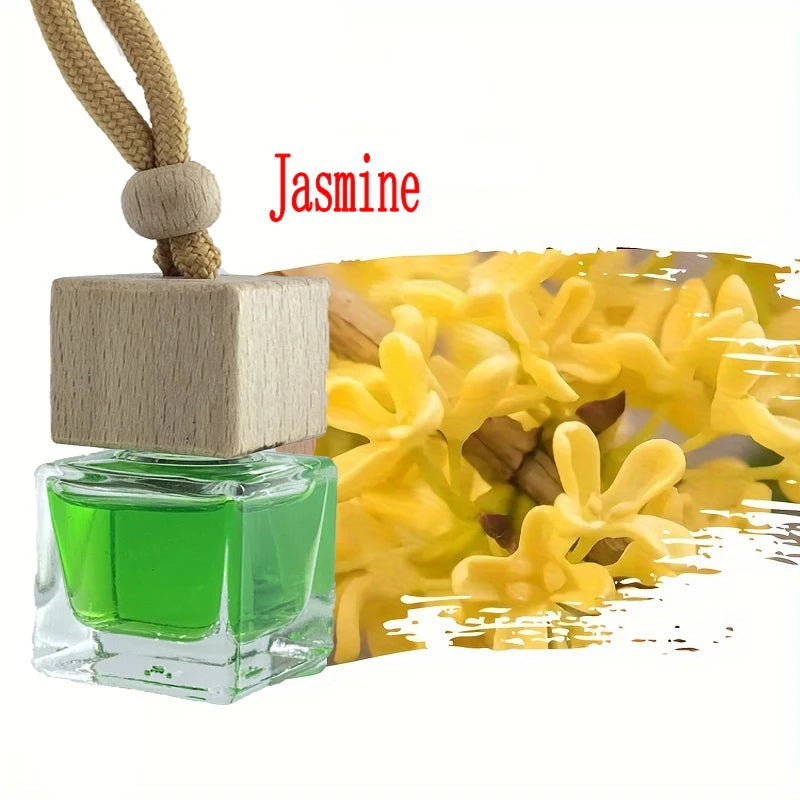 Car Perfume Pendant with Essential Oil – Universal Car Air Freshener Decoration