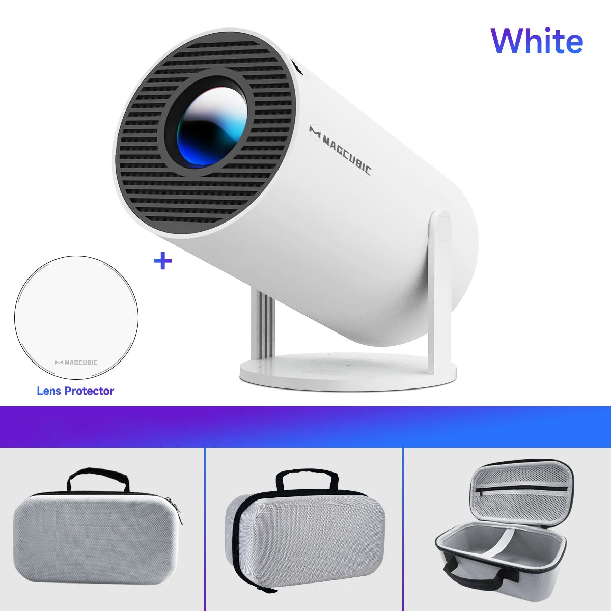 MAGCUBIC HY300 Pro 8K Projector – Smart Android 14 Home Theater with Dual WiFi6 & BT 5.0