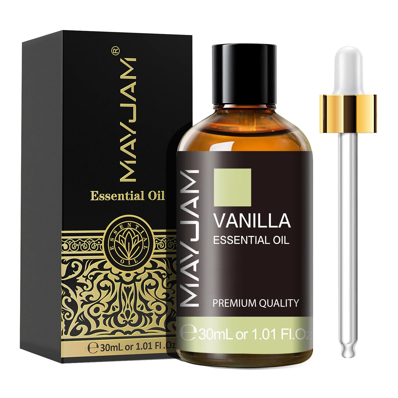 MAYJAM 30ml Aromatherapy Essential Oil – Lavender, Vanilla, Jasmine, Eucalyptus, Peppermint
