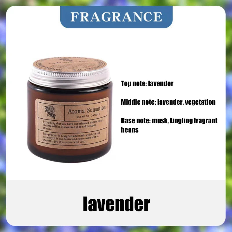 Smokeless Aromatic Soy Wax Candle – Handmade Scented Candle for Weddings & Parties