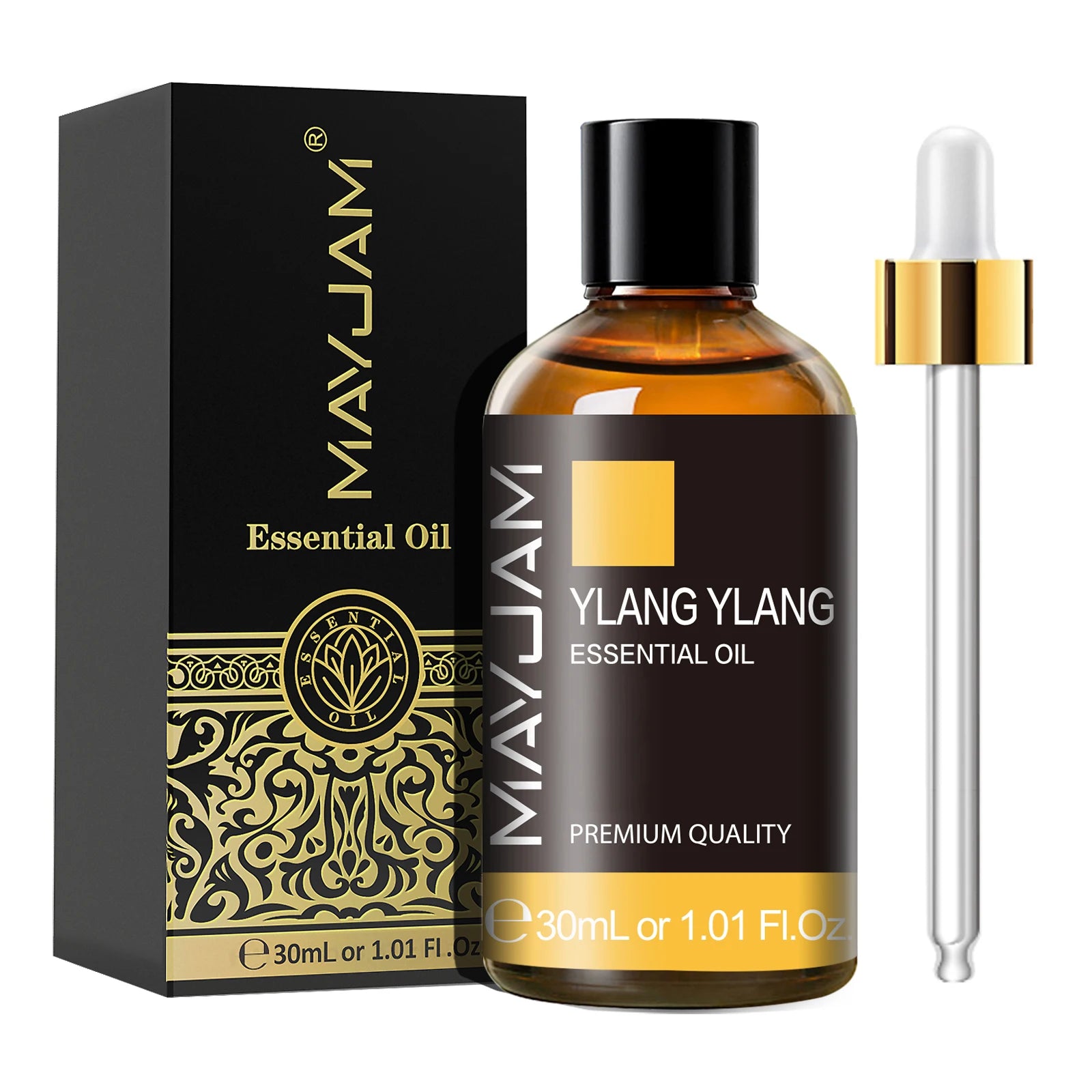 MAYJAM 30ml Aromatherapy Essential Oil – Lavender, Vanilla, Jasmine, Eucalyptus, Peppermint