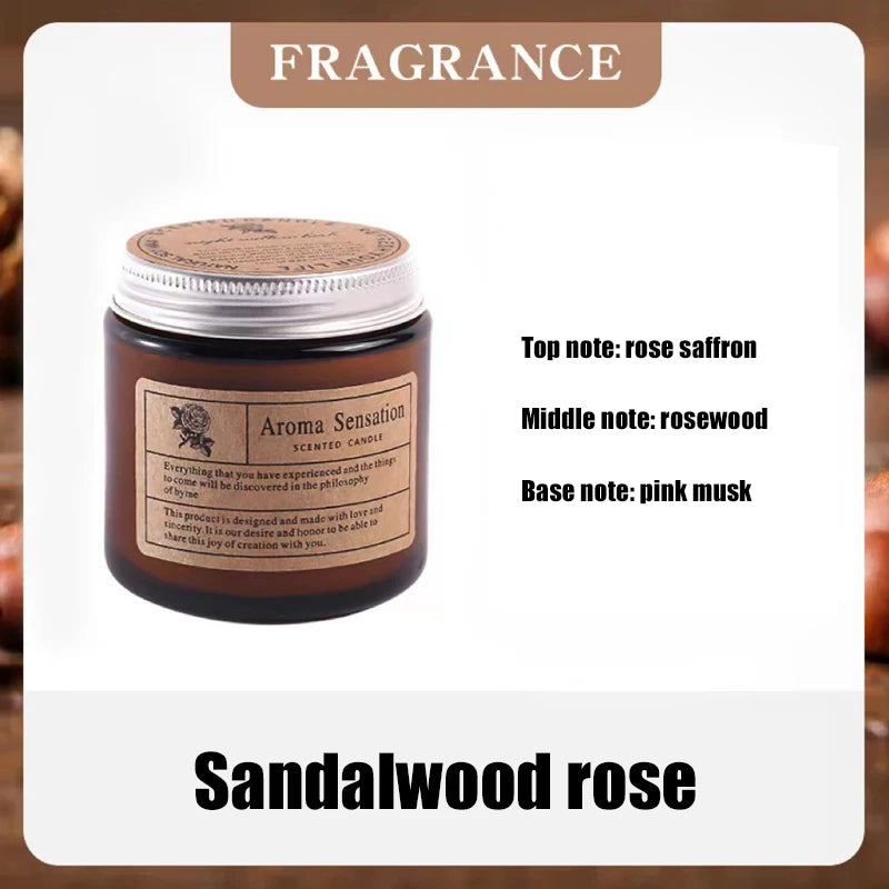 Smokeless Aromatic Soy Wax Candle – Handmade Scented Candle for Weddings & Parties
