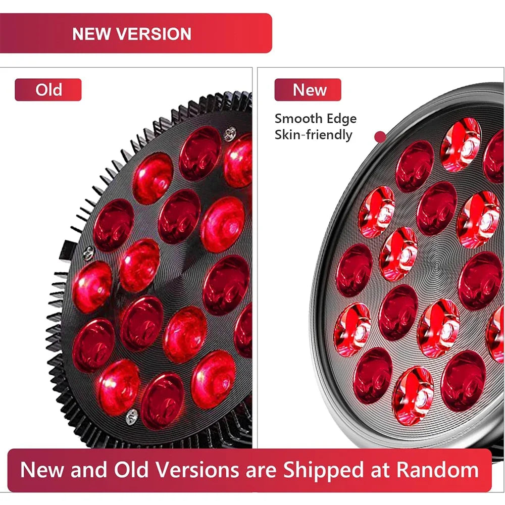 54W Red Light Therapy Lamp – 660nm & 850nm Infrared for Skin & Pain Relief