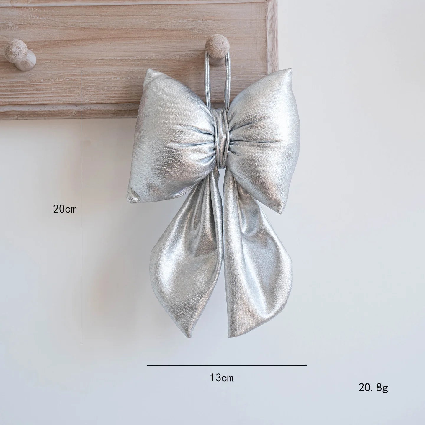 Christmas 3D Sequin Bow Decoration