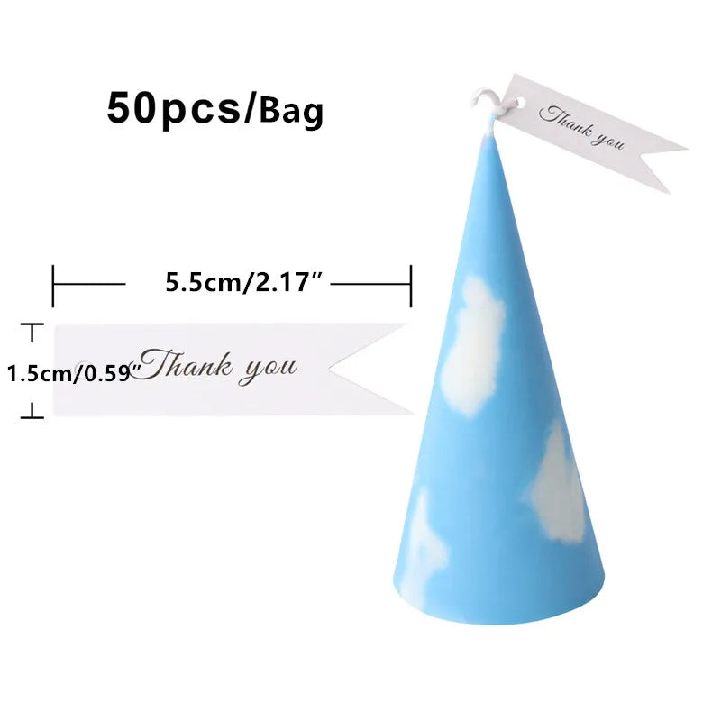 Self-Adhesive Candle Packaging Labels – Gift Box & Warning Seal Stickers