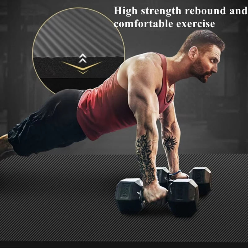 20mm Thick Anti-Slip Yoga Mat – Fitness & Pilates Exercise Mat, 183x60cm