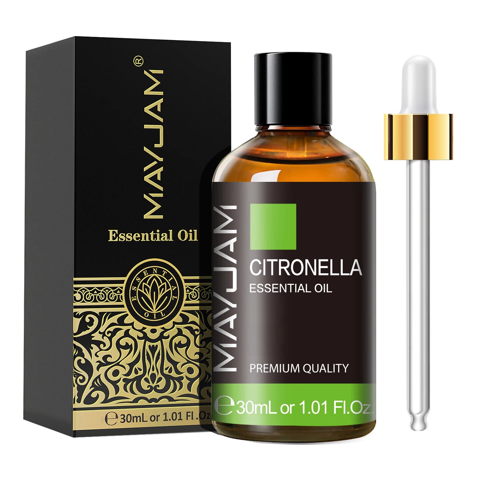 MAYJAM 30ml Aromatherapy Essential Oil – Lavender, Vanilla, Jasmine, Eucalyptus, Peppermint