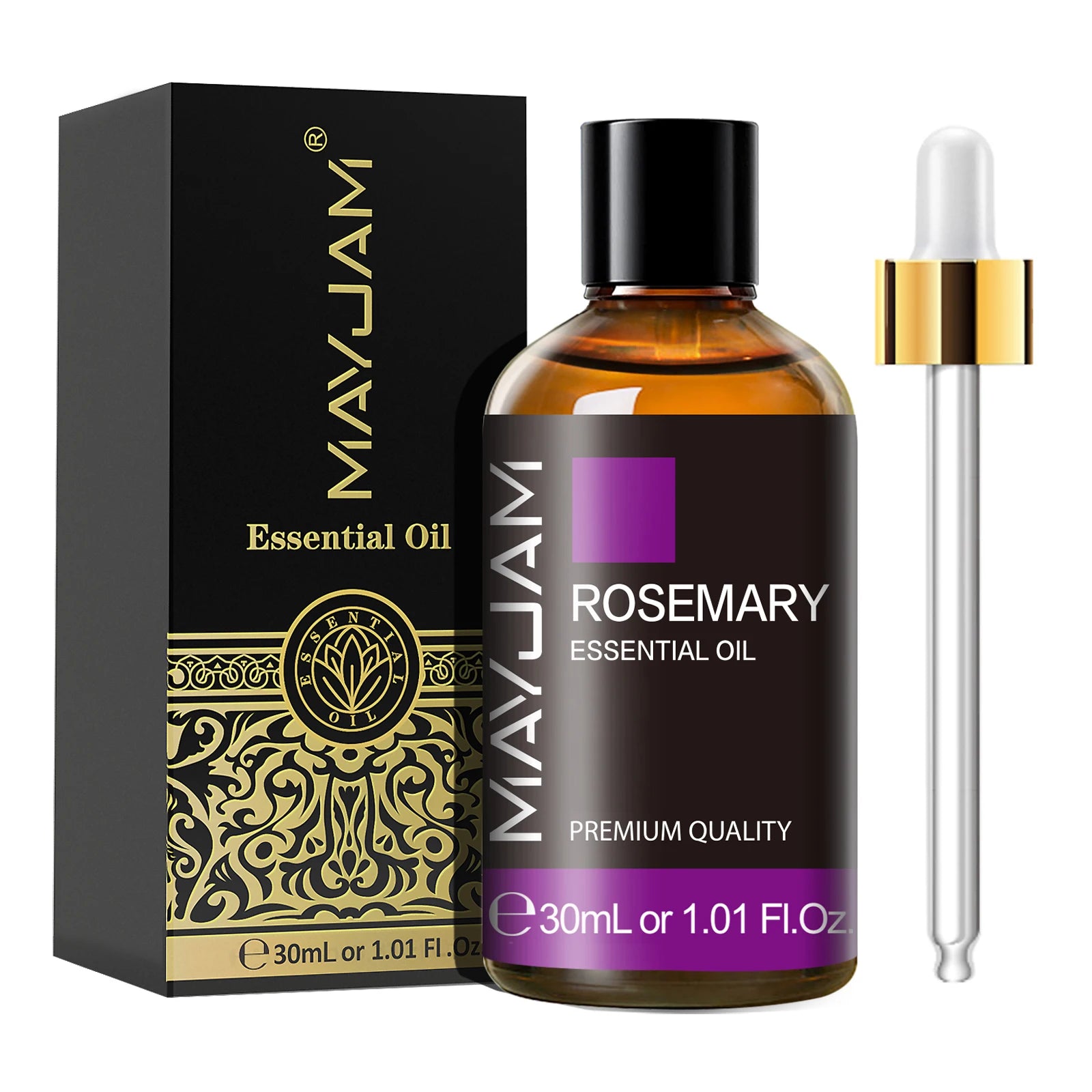 MAYJAM 30ml Aromatherapy Essential Oil – Lavender, Vanilla, Jasmine, Eucalyptus, Peppermint
