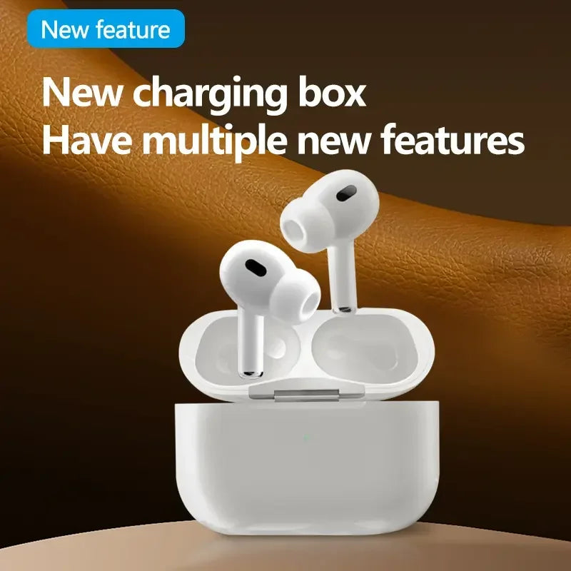 2025 Air Pro wireless Bluetooth earbuds with waterproof design, built-in microphone, HiFi sound, and low latency for iPhone and Android users.