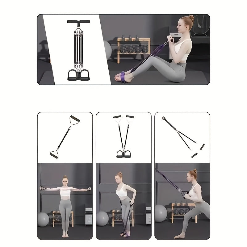 Multifunctional Pedal Puller – Adjustable Resistance Band for Home Fitness & Strength Training
