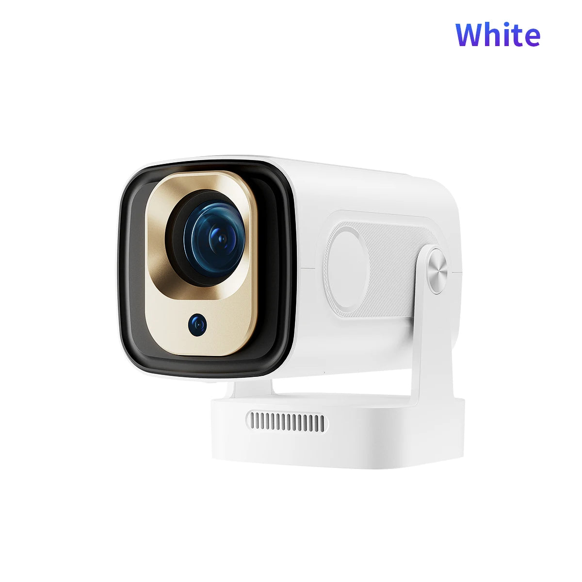 MAGCUBIC HY310 4K smart projector with Android system, auto focus, WiFi, and Bluetooth for home theater and streaming use