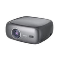 Portable high-definition projector for home theater or outdoor use with compact design and HD display quality