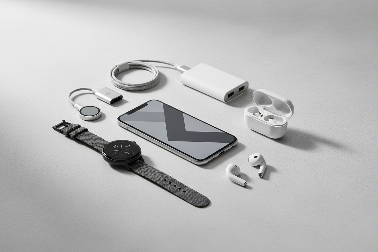 stwórz dla mnie obraz dla okładki "smart essentials" na obrazie nie ma być żadnych napisów